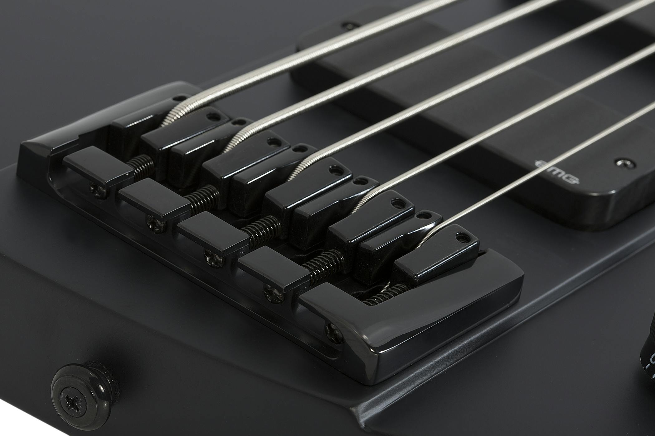 Schecter Ultra Bass 5 String In Satin Black Andertons Music Co